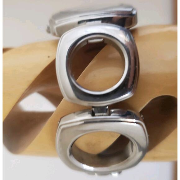 Ladies Fossil Water Resistant Quartz Bracelet Watch Stainless Steel‎ 6" New Batt - Picture 8 of 10